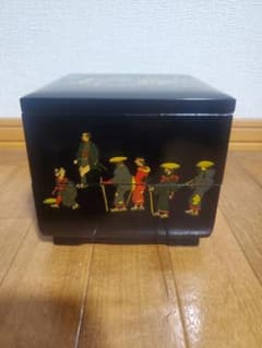 会津塗　うろこ屋作　東海道姫小二段重のサムネイル