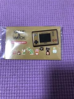 任天堂　スーパーマリオ　ゲーム&ウォッチのamazon限定のピンズのサムネイル