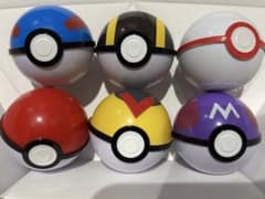 ポケモン モンスターボール型 カプセル 6種セット※中身なしのサムネイル