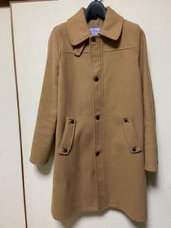 coen コーエン　レディース コートLサイズ　キャメル色のサムネイル