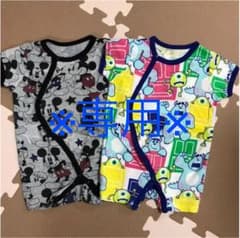 ききらら様専用☆[60]ディズニー 半袖ロンパース カバーオール 2点セットのサムネイル