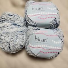 Clover hirari ひらり 毛糸 原産国フランス2玉セット＋のサムネイル