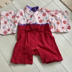 ロンパース　着物風のサムネイル