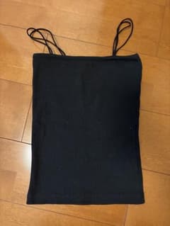 ブラック キャミソール ダブルストラップのサムネイル