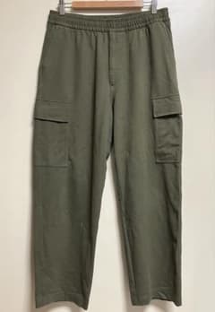 ユニクロ ジャージーイージーカーゴパンツ Ｌサイズ オリーブ