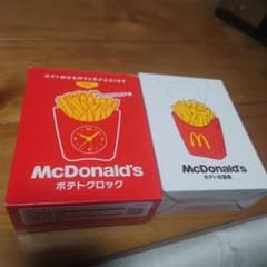 マクドナルド　ポテトクロック　ポテト加湿器のサムネイル