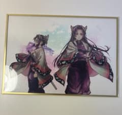 鬼滅の刃 C106「繋ぐ」 WEBSHOPくじ B賞 アクリル色紙 胡蝶しのぶ