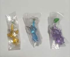 ピクミン めじるしアクセサリー 3種セット 黄ピクミン・青ピクミン・紫ピクミンのサムネイル