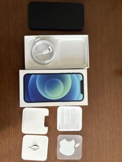 アップル iPhone12 256GB ブルー au ジャンクのサムネイル