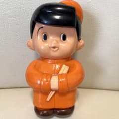 ★昭和レトロ　小川信用金庫　中華信ちゃん貯金箱のサムネイル