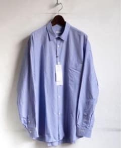 タグあり comoli シャツ SAX 23ss サイズ 2 【希少品】 - メルカリ