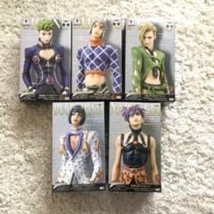 ジョジョの奇妙な冒険DXF Passione ブチャラティチーム 5体セット売り