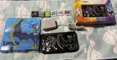 Nintendo 3DSLL ポケモン ソルガレオ・ルナアーナ　ブラックのサムネイル