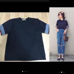MEER.同型フリル袖Tシャツのサムネイル