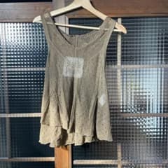 GASA ノースリーブ チュニック ブラウンのサムネイル