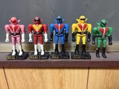 当時物 ポピー 超合金 秘密戦隊ゴレンジャー 5体セット - メルカリ