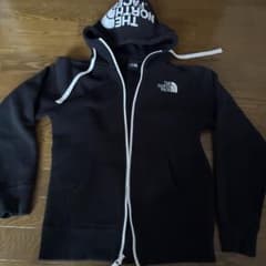 THE NORTH FACE ジップアップパーカー ブラックのサムネイル