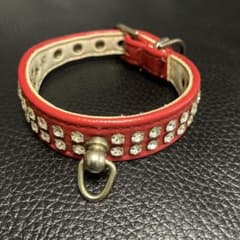 本革首輪 sssサイズ レザーのサムネイル
