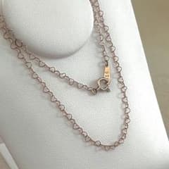 真由美様リピ❣️ テイクアップ k10PG ハートのチェーン 真由美様リピ様専用❣️ テイクアップ k10PG ハートのチェーン - メルカリ