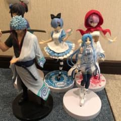 フィギュア リゼロ RAM REM 銀魂 等のサムネイル