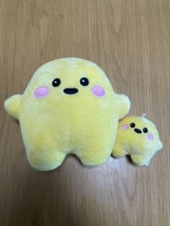 大阪関西万博】サーキュラーちゃん ぬいぐるみ イエロー 大小セット