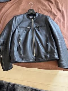 極美品！！　KADOYAレザージャケット　黒　本革　Ｌサイズのサムネイル