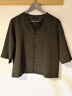 JEANASIS チェーン柄 半袖ブラウスのサムネイル