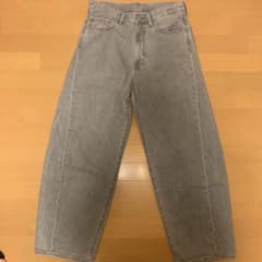 バギーパンツ バレルレックワイドパンツ 色落ちグレー デニム 値下げ可能⭕️のサムネイル
