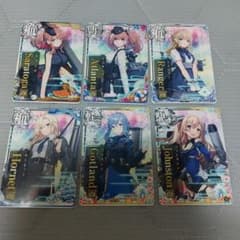 艦これアーケード 海外艦6枚セット①のサムネイル