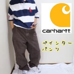 【希少】カーハート　ペインターパンツ　ビックサイズのサムネイル