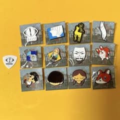 ヨルシカ ピンバッジ 全種セット 盗作ピック 前世付き ヨルシカ ピンバッジ 全種セット 前世ピック付き - メルカリ
