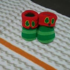 腹ペコあおむし　靴下　新品のサムネイル