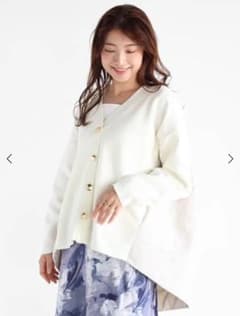 新品未使用タグ付き　vin 異素材ドッキングニットジャケット 新品未使用タグ付き vin 異素材ドッキングニットジャケット - メルカリ