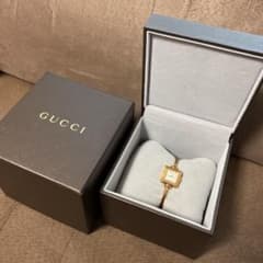 GUCCI グッチ　腕時計　時計　美品　ゴールド　ピンクゴールド　即日発送のサムネイル