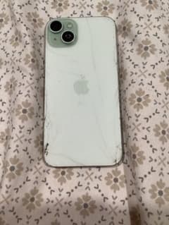 Apple iPhone 15 plus 128GB グリーン 傷あり値下げ可能 - メルカリ