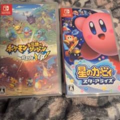 Switch ポケモン不思議のダンジョン救助隊DX 星のカービィ 2本セット