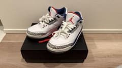 Nike Air Jordan 3 ホワイト/ブルー/レッドのサムネイル