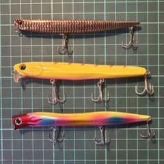 マニックスロー115、REED MATCH BOW120F、スライスリム125Fのサムネイル