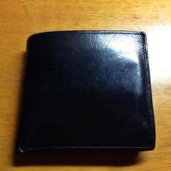 美品 COACH 黒 二つ折り財布のサムネイル