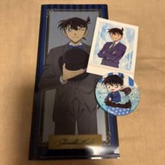 名探偵コナン 工藤新一 缶バッジ カップケーキ ぱしゃこれ プラザ特典