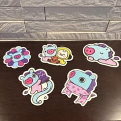 BT21 MANG 스티커 5장 세트