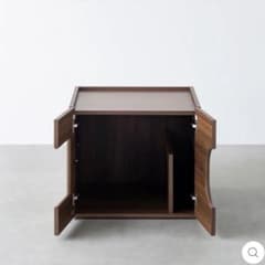 美品】KARIMOKU CAT RESTROOM ウォールナットナチュラル - メルカリ