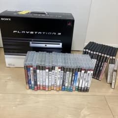 【ジャンク品】SONY PlayStation 3 本体（初期型）、ソフト付きのサムネイル