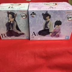 一番くじ 鬼滅の刃 A賞 胡蝶しのぶ 栗花落カナヲ B賞 胡蝶カナエのサムネイル