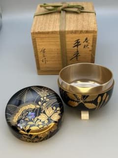 茶道具　棗　高秞厚三　春秋蒔絵 茶道具 棗 高秞厚三 春秋蒔絵 - メルカリ