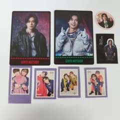 Travis Japan　松田元太　トレカ、ステッカーセットのサムネイル
