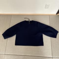 ネイビー ニット セットアップのサムネイル