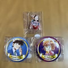コナン百貨店限定ガチャ 缶バッジ、ミニアクスタのサムネイル