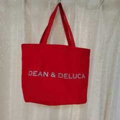 DEAN & DELUCA トートバッグ レッドのサムネイル