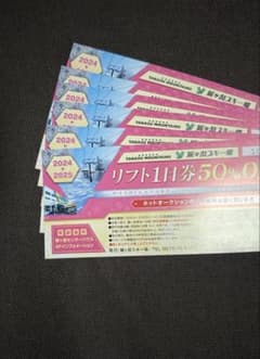 鷲ヶ岳スキー場　50%割引券のサムネイル
